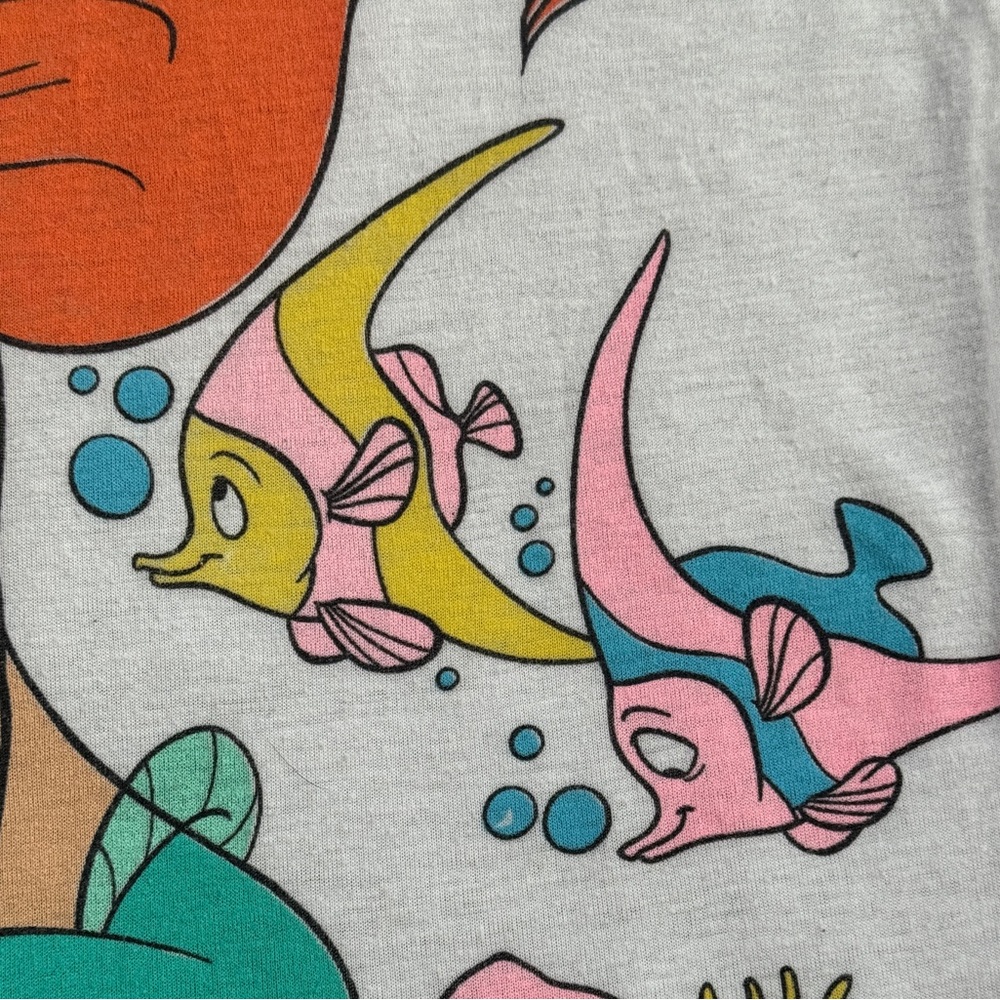 Vintage Disney The Little Mermaid 80s / 90s Movie Shirt - Picture 15 of 16